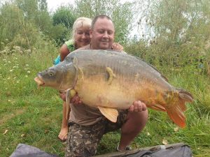 39.8lb on the CST lake bait